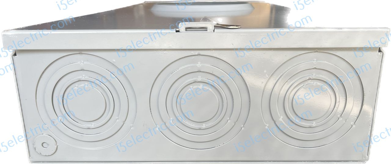 400/320 Amp 1 PH Ringless Meter Socket/Base with Lever Bypass; Bottom