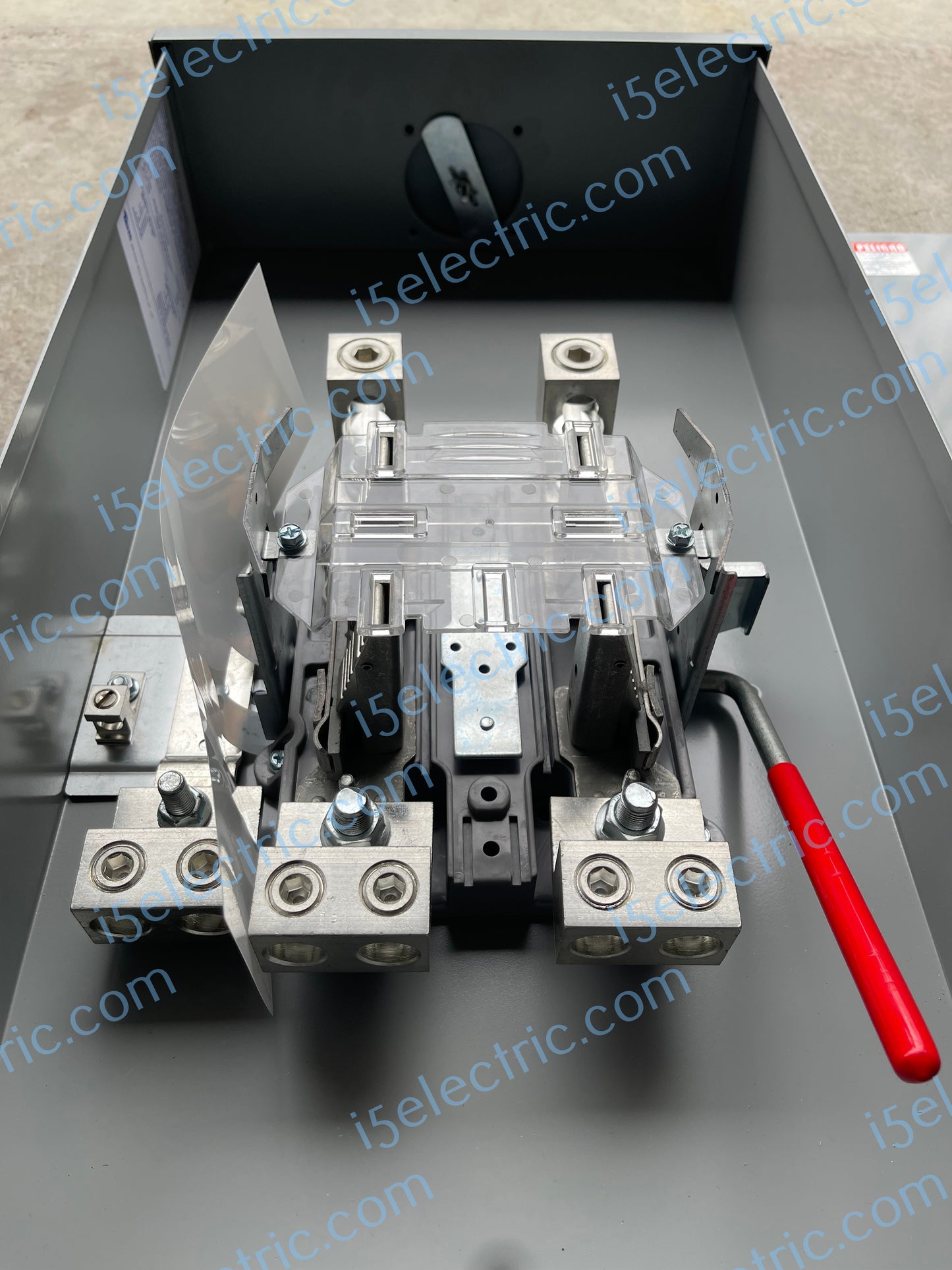 400/320 Amp 1 PH Ringless Meter Socket/Base with Lever Bypass; Inside Bottom 2