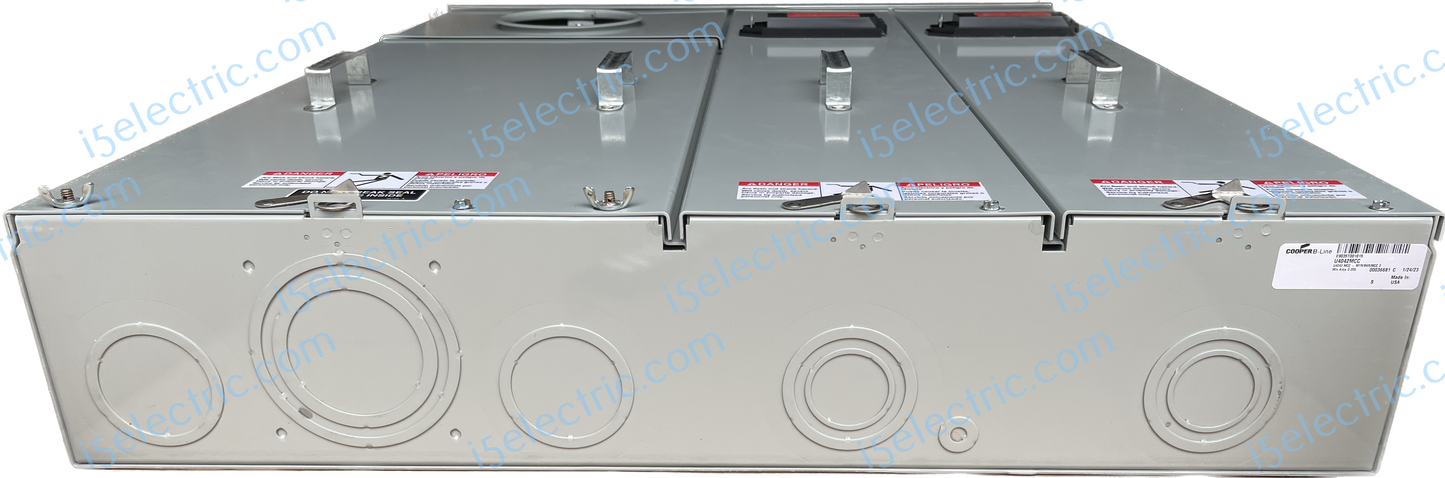 EATON U4042MCC 400A Meter Combo With 2 200A Breakers; Bottom