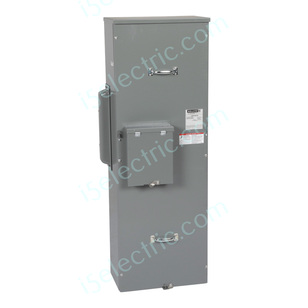 SQUARE D SCHNEIDER EZM1600CB 600 AMP SINGLE PHASE EZM METER MAIN CIRCU