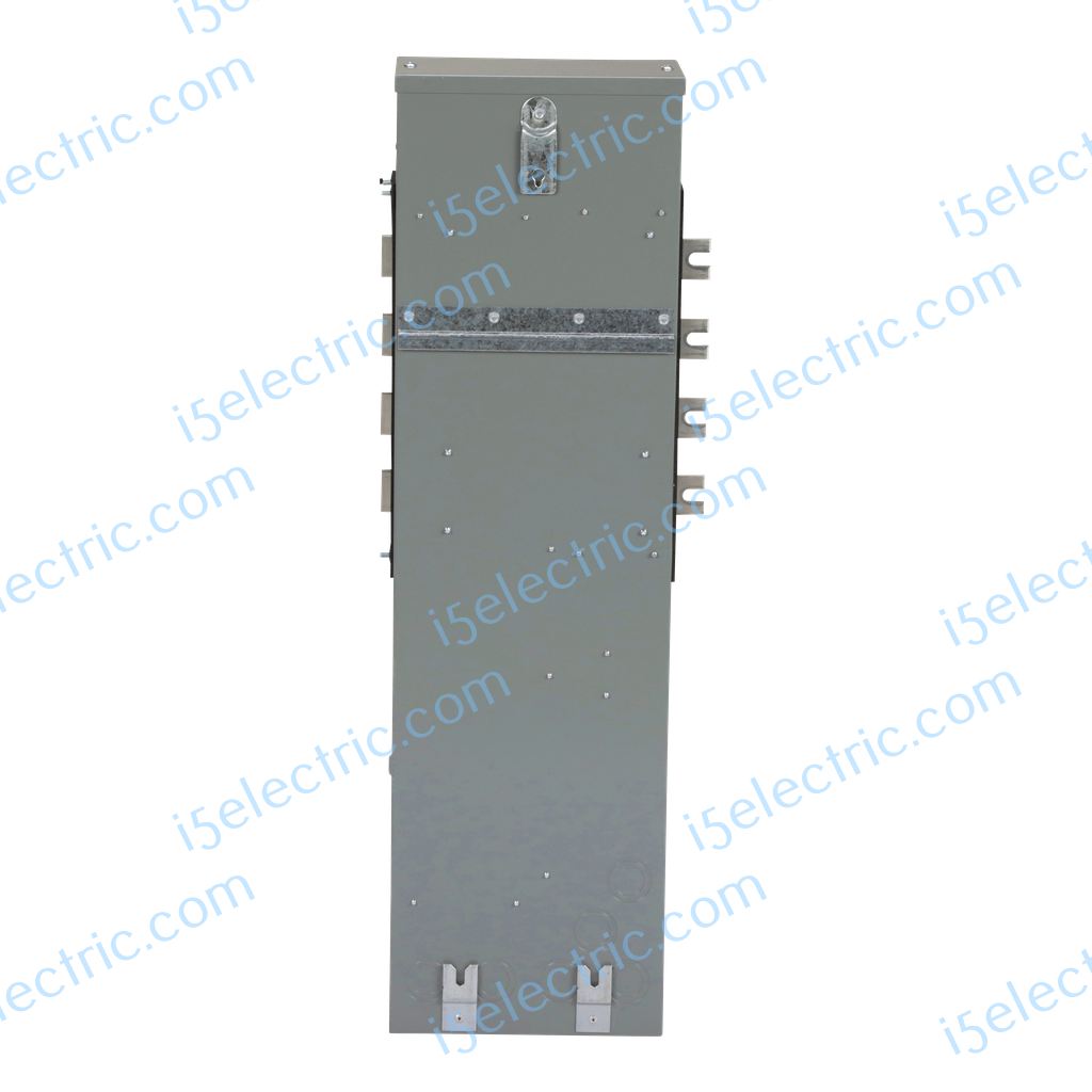 Square D EZM313125 Meter Stack 3PH in 1PH out 3 Gang 125A Back