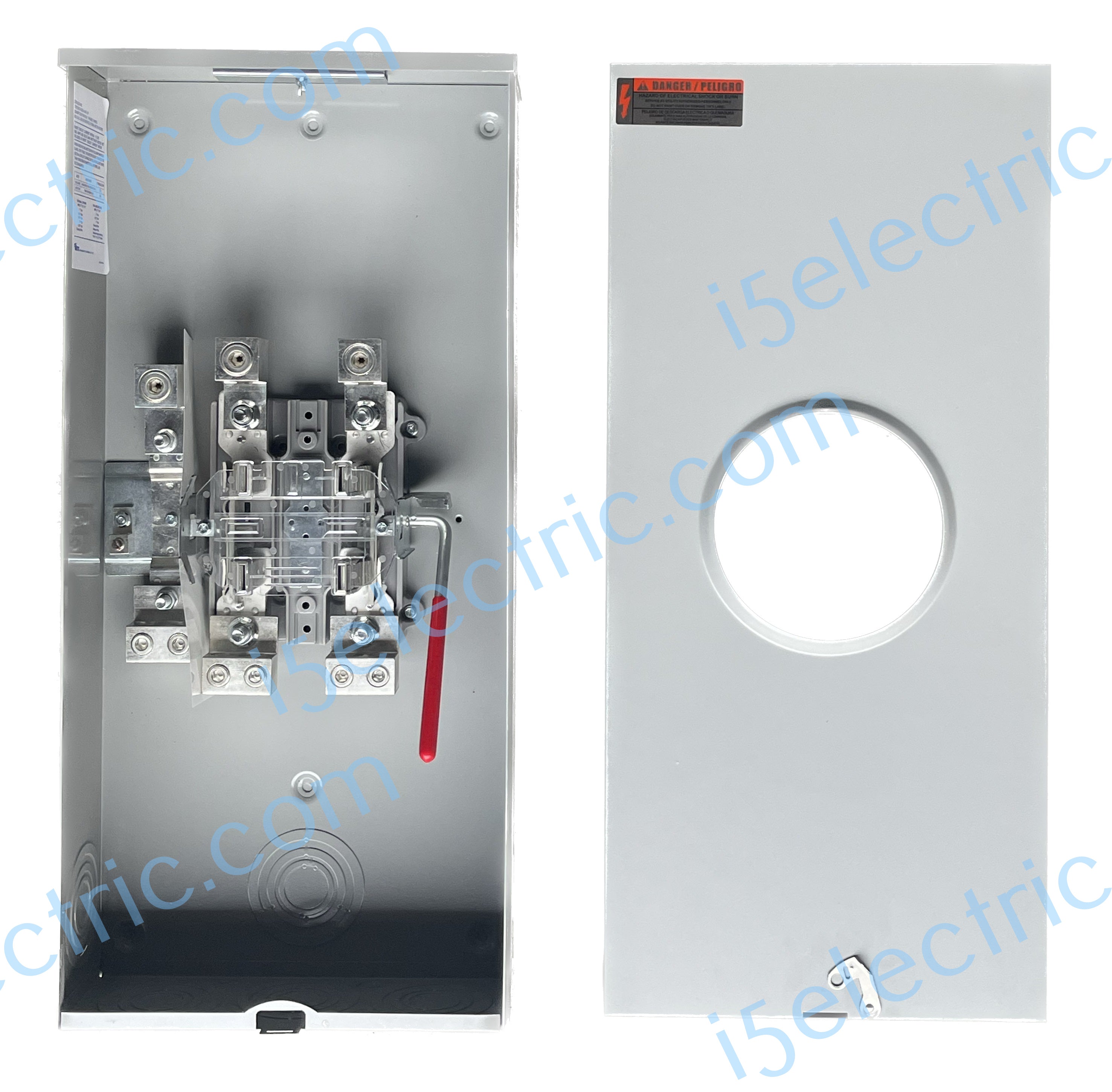 400 / 320 Amp Ringless Meter Base / Meter Socket with Lever Bypass Sin