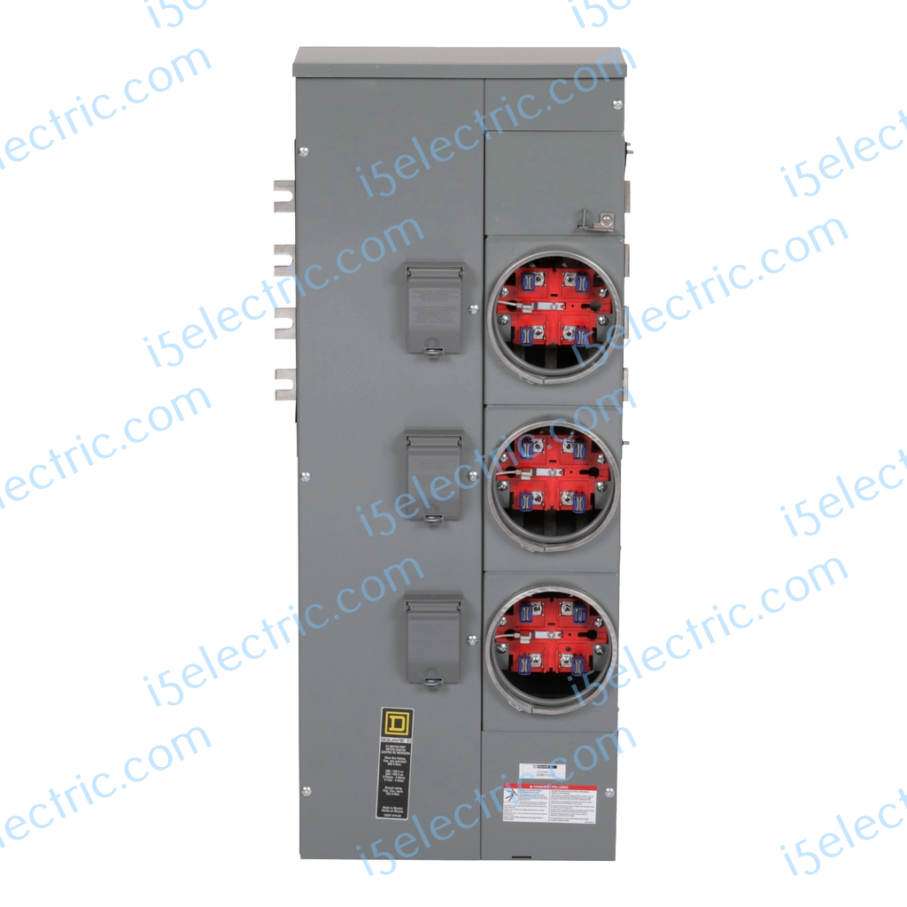 Square D Meter Stack EZM313225 3 gang 225A