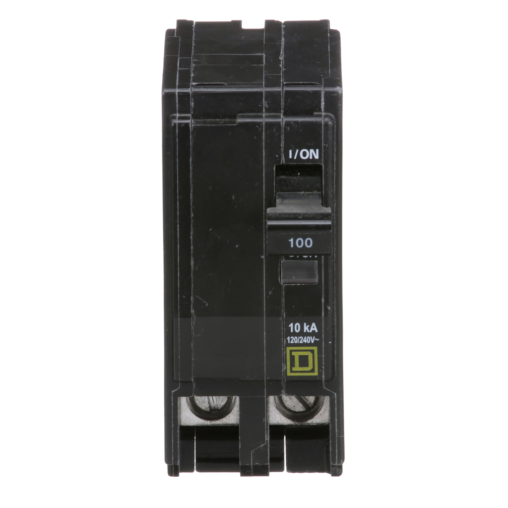 Square D QO2100 100 Amp 2-Pole 1-Phase AC Circuit Breaker
