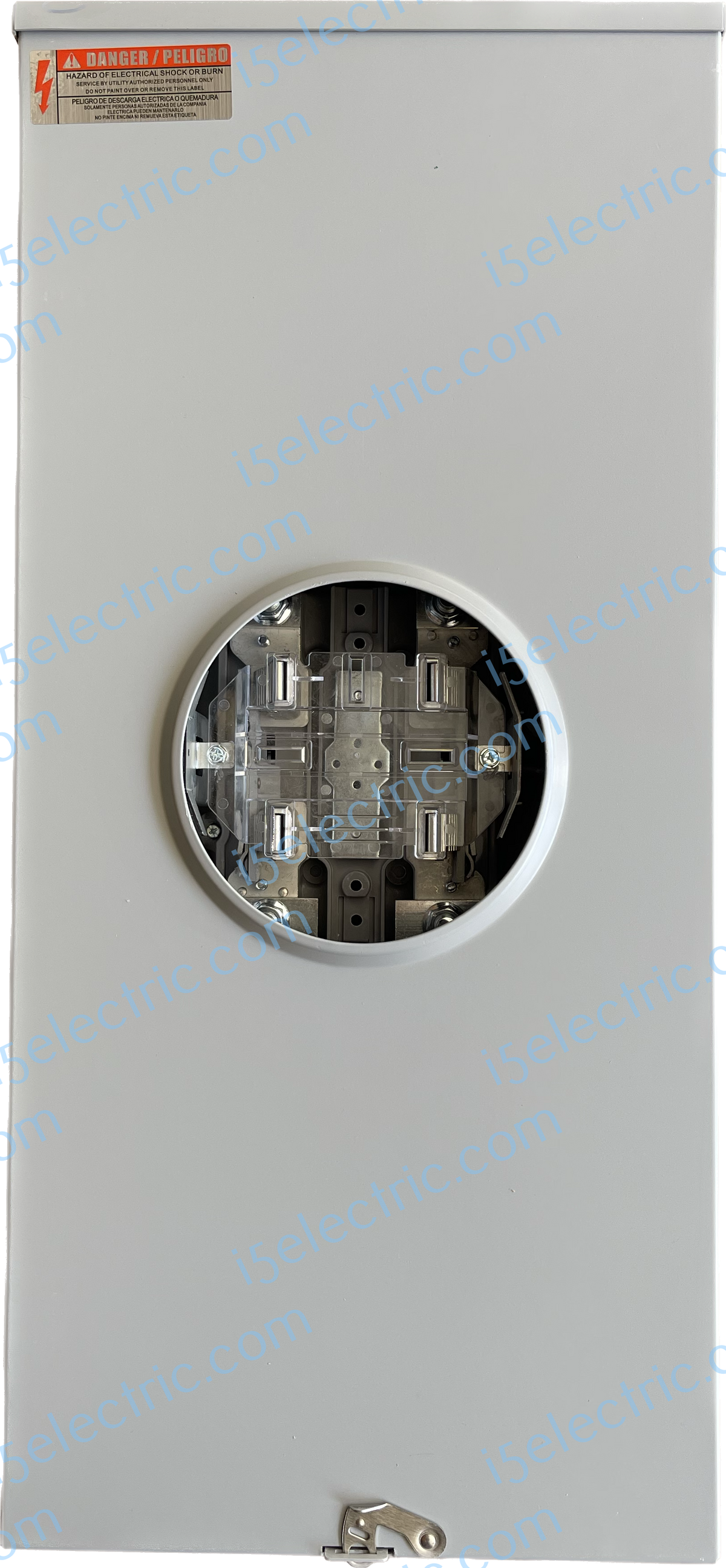 Meter Base Internal 400 / 320 Amp Ringless Meter Base / Meter Socket with Lever Bypass Sin ...