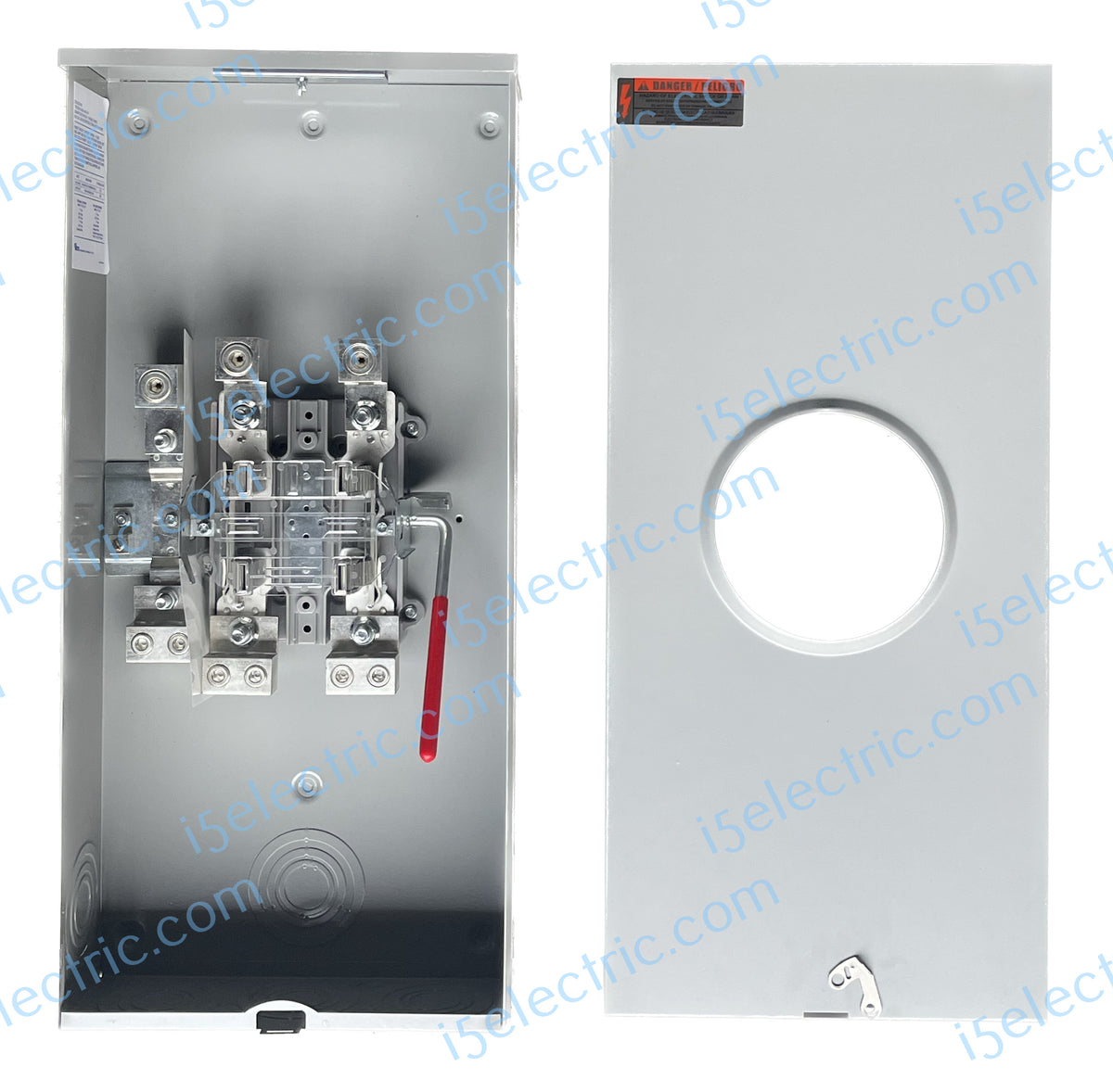 400 / 320 Amp Ringless Meter Base / Meter Socket with Lever Bypass Sin ...