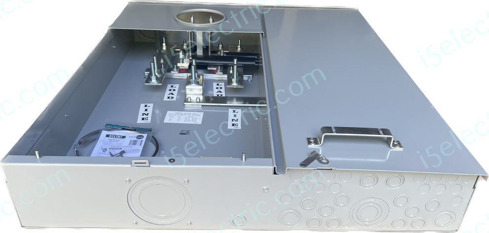 Siemens 400 / 320 Amp Meter Socket Main Combo MC0816B1400SCS w/2 200A ...