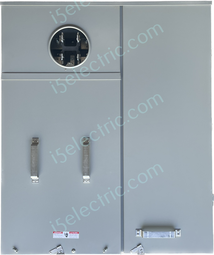 Presa Misuratore Milbank U2911 400/320 Amp 1-fase Con Bypass - Per Esterno