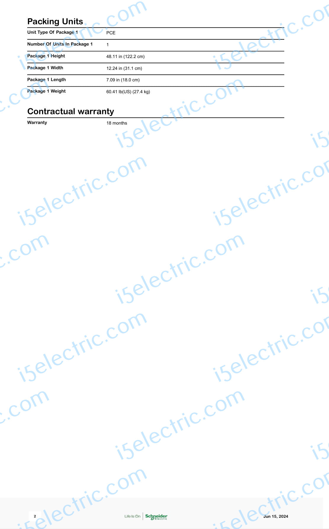 Square D EZM314125X 3 Phase 1200 Amp Bus w/4-Gang 125A Meter Sockets/Positions