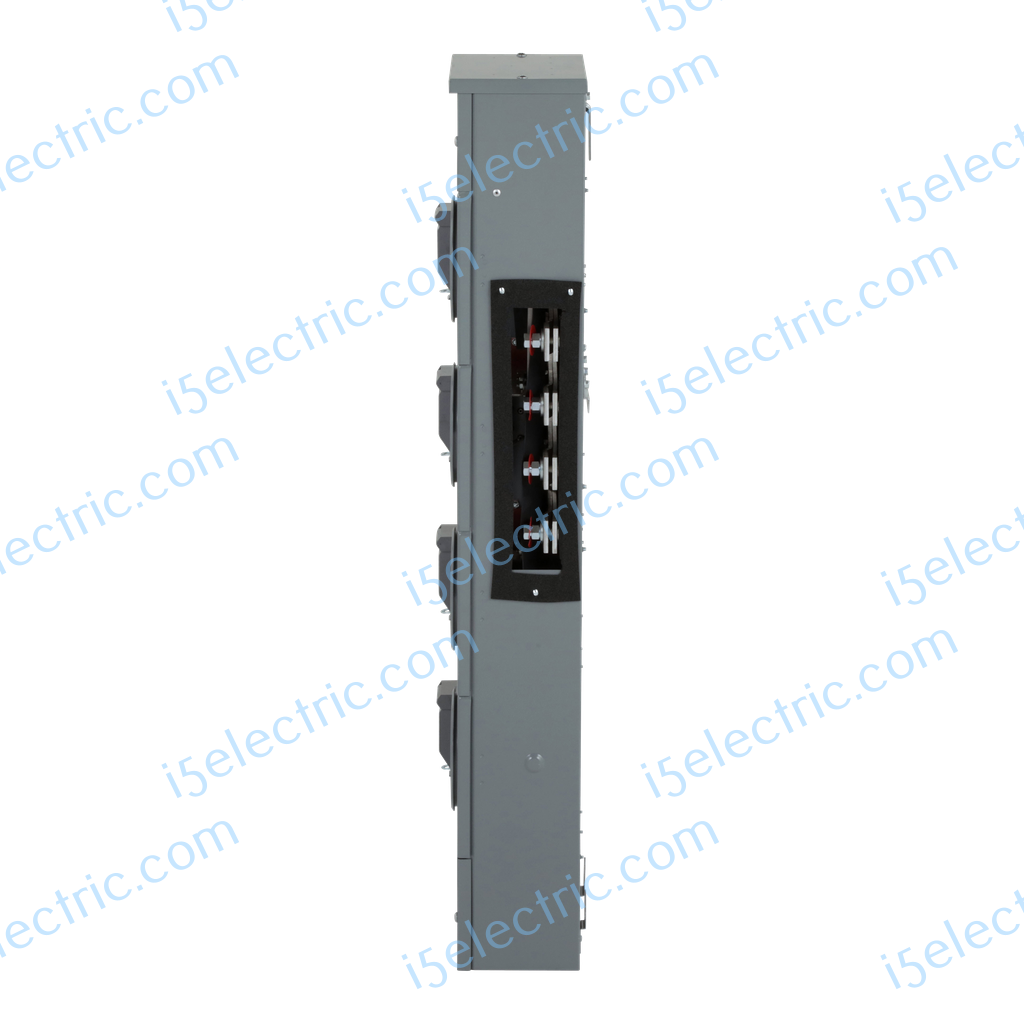 Square D EZM314125 Meter Stack 3PH in 1PH out 4 Gang 125A Right