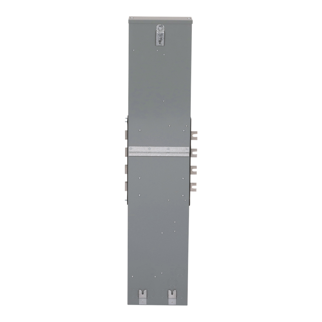 Square D EZM315125 Meter Stack 3PH in 1PH out 5 Gang 125A Back