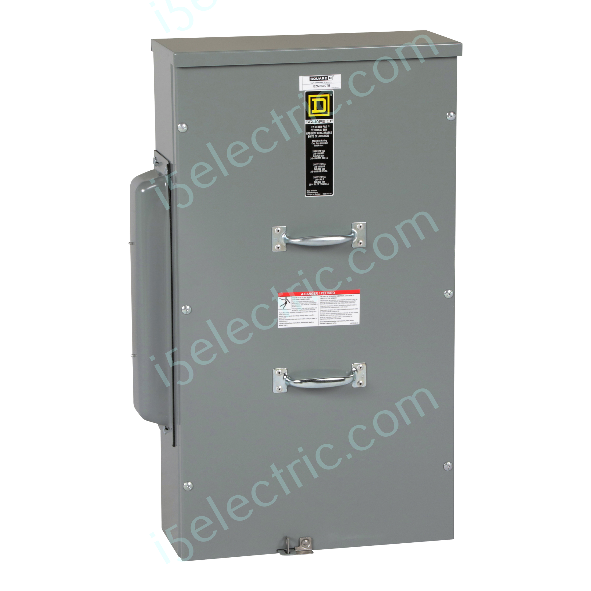 SQUARE D SCHNEIDER EZM3600TB 600 AMP 3PH EZM METER MAIN LUGS TERMINAL