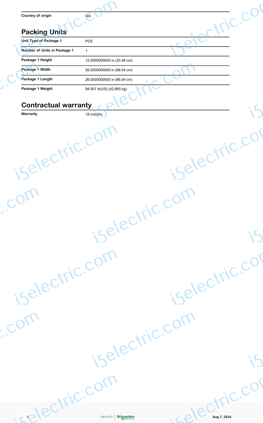 SQUARE D EZMT331225 3 PH In 3PH Out 200A bus 225A EZM Meter w/ Test Block Bypass