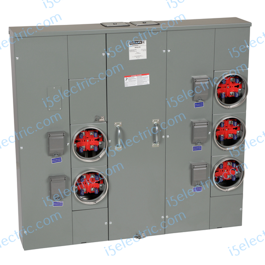 Meter-Pak MP85200 800 Amp Bus 5 Gang 200A Each